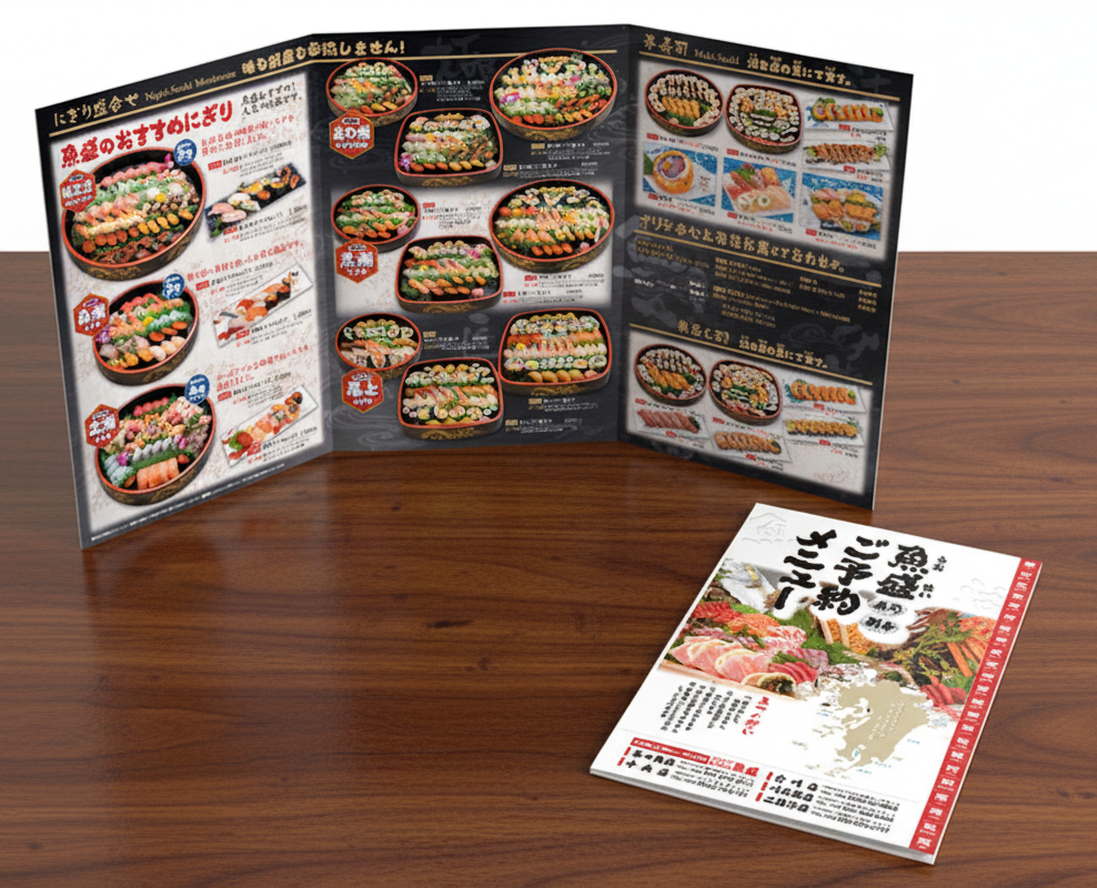 シズル感を意識しつつ見やすさを追求