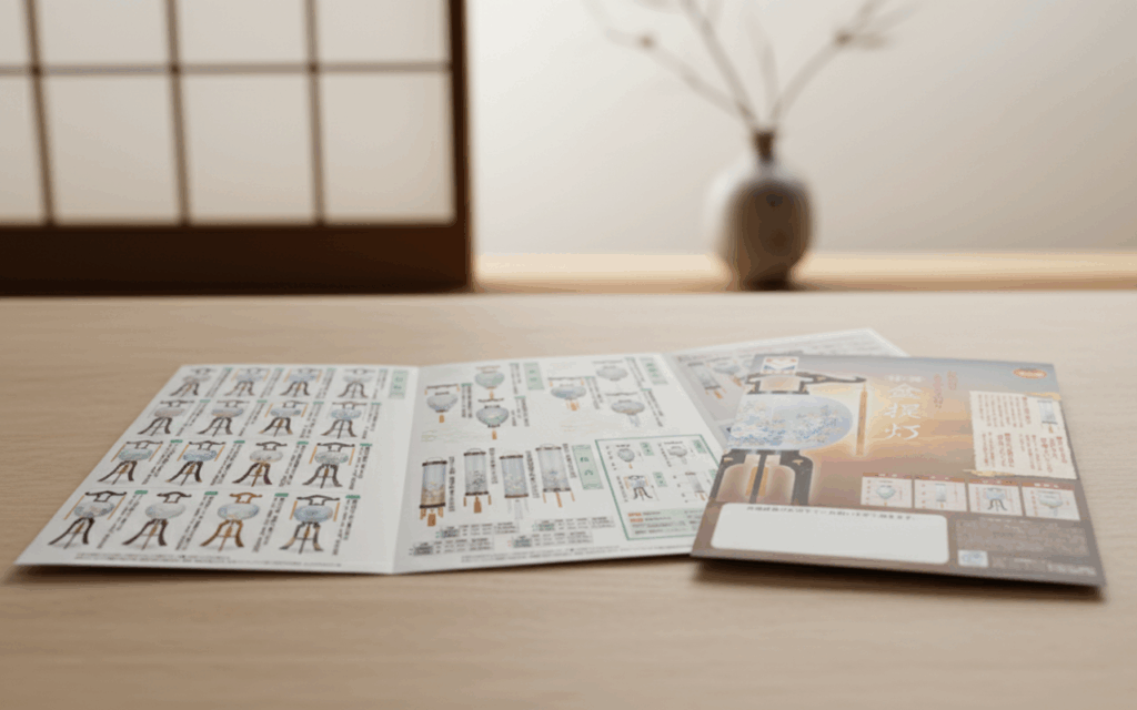 仕上がりA4パンフレット