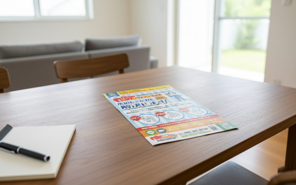 株式会社ジョイアスライフチラシ