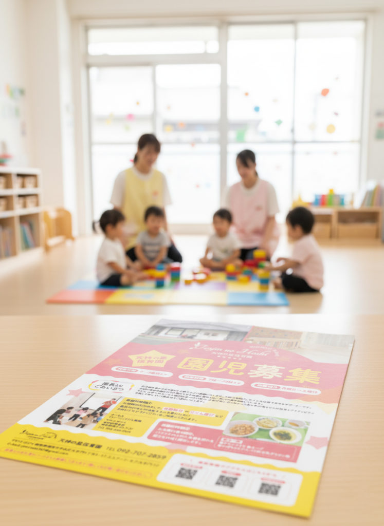 天神の星保育園チラシ